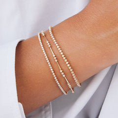 EF Collection Crown-Set Diamond Eternity Bracelet