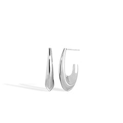 EF Collection Knife Edge Hoop Earrings