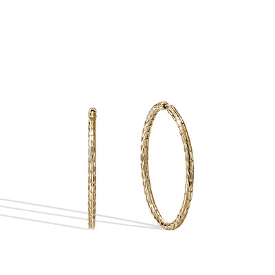 John Hardy Essential Gold Hoop Earrings - 39mm - John Hardy product