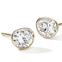 John Hardy Gold Lovestruck 1.50ctw Lab Grown Diamond Studs