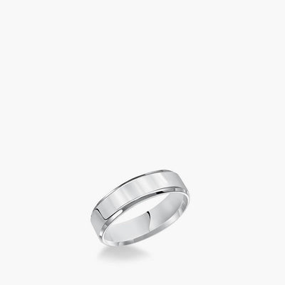 Flat Bevel Edge 5mm Comfort Fit Wedding Band - Private Label product