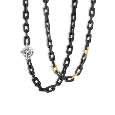 Baraka Ceramic Cyborg Black Link Necklace - Baraka product