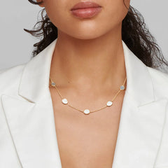 Ippolita Polished Rock Candy Confetti Bronze Turquoise Necklace