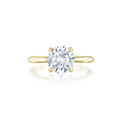 Tacori Founders Solitaire Round Yellow Gold Engagement Ring - Tacori product