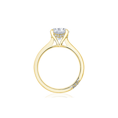 Tacori Founders Solitaire Round Yellow Gold Engagement Ring
