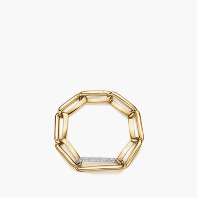 Hearts on Fire INSIDE/OUT Elongated Diamond Link Bracelet - Hearts on Fire product