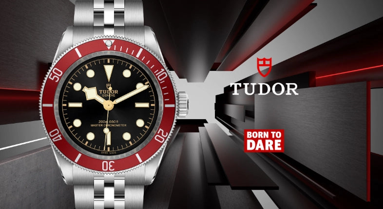 Tudor Mobile Banner Black Bay Watch