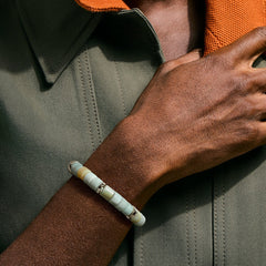 John Hardy Heshi Ocean 9mm Quartzite Bracelet on model