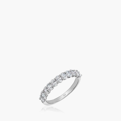 1 Carat Lab Grown Oval Diamond Ring in White Gold - Private Label product