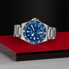 TUDOR Pelagos with Ceramic Matt Blue Disc and Titanium Bracelet