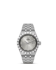 TUDOR Royal with 28mm Steel Case and Diamond-set Dial