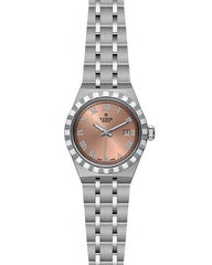 TUDOR Royal with 28mm Steel Case and Salmon Dial
