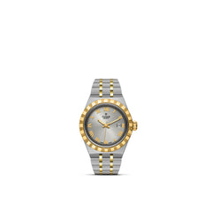 TUDOR Royal with 28mm Steel Case and Yellow Gold Bezel