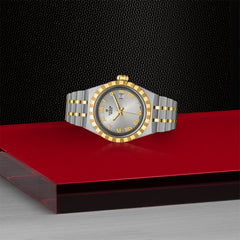 TUDOR Royal with 28mm Steel Case and Yellow Gold Bezel