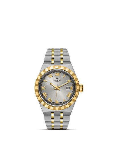 TUDOR Royal with 28mm Steel Case and Yellow Gold Bezel - Tudor product