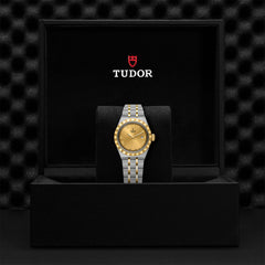 TUDOR Royal with 28mm Steel Case and Yellow Gold Bezel