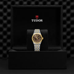 TUDOR Royal with 28mm Steel Case and Yellow Gold Bezel
