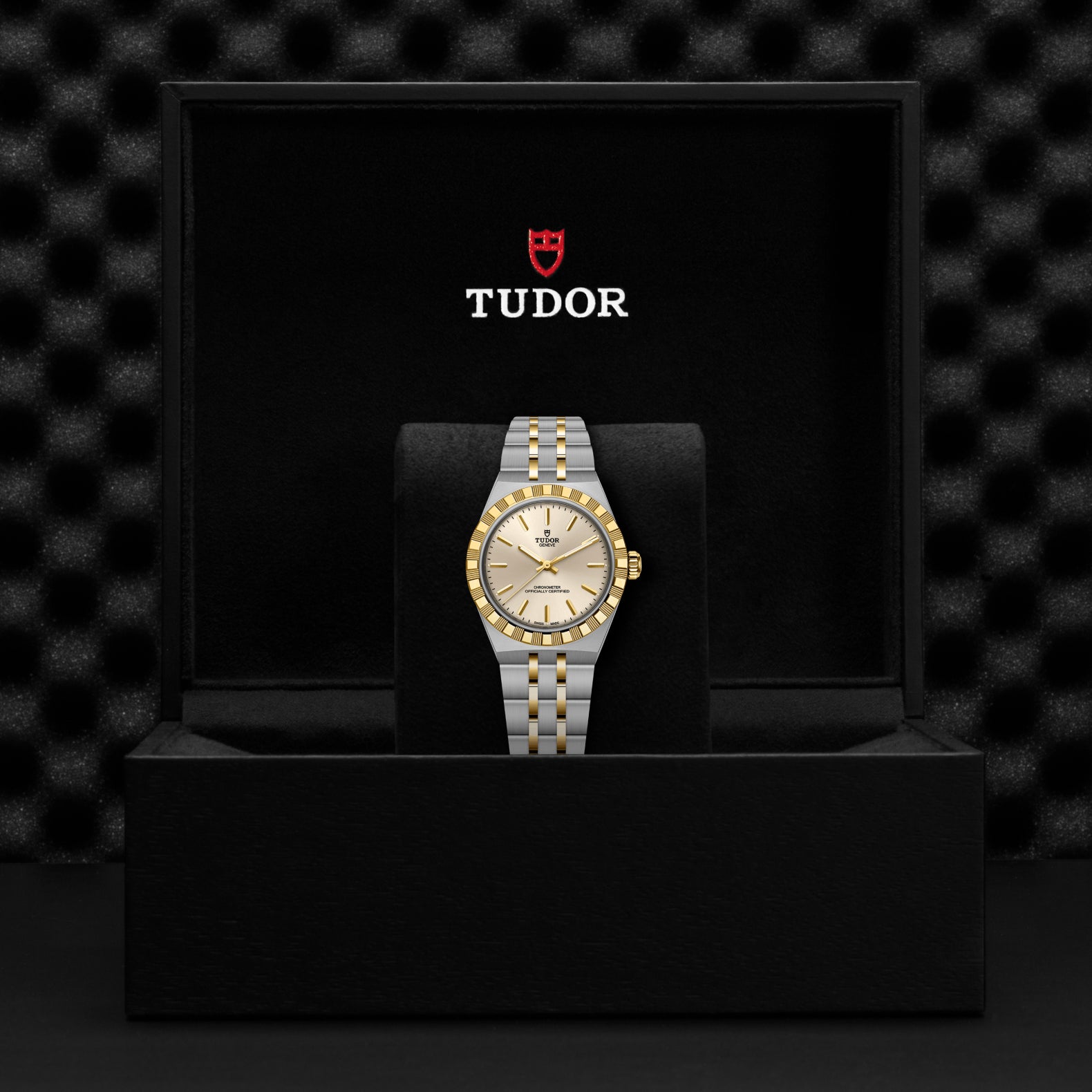 TUDOR Royal with 30mm Steel and Gold with Ivory Dial