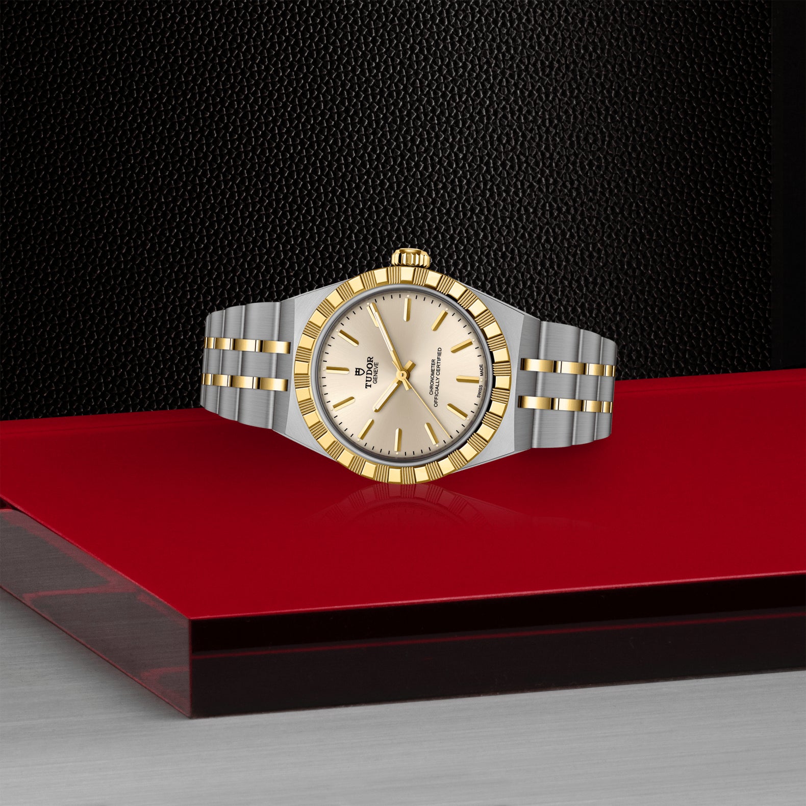 TUDOR Royal with 30mm Steel and Gold with Ivory Dial