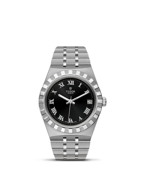 TUDOR Royal with 34mm Steel Case and Black Dial
