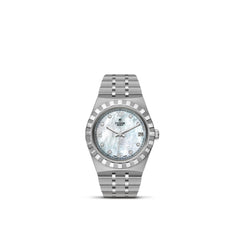 TUDOR Royal with 34mm Steel Case and Diamond-set Dial