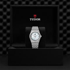 TUDOR Royal with 34mm Steel Case and Diamond-set Dial