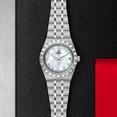 TUDOR Royal with 34mm Steel Case and Diamond-set Dial