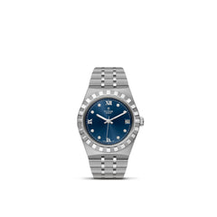 TUDOR Royal with 34mm Steel Case and Diamond-set Dial