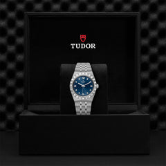 TUDOR Royal with 34mm Steel Case and Diamond-set Dial