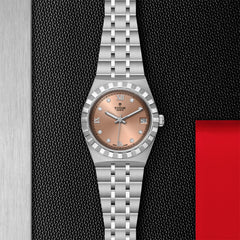 TUDOR Royal with 34mm Steel Case and Diamond-set Dial