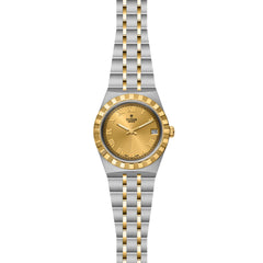 TUDOR Royal with 34mm Steel Case and Yellow Gold Bezel