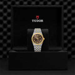 TUDOR Royal with 34mm Steel Case and Yellow Gold Bezel