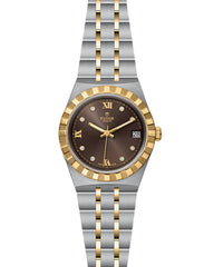 TUDOR Royal with 34mm Steel Case and Diamond-set Dial