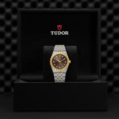 TUDOR Royal with 34mm Steel Case and Diamond-set Dial