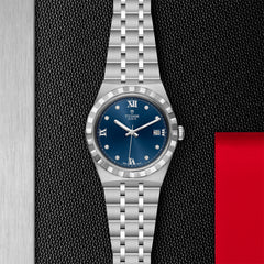 TUDOR Royal with 38mm Steel Case and Diamond-set Dial
