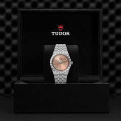 TUDOR Royal with 38mm Steel Case and Salmon Dial