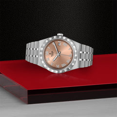 TUDOR Royal with 38mm Steel Case and Salmon Dial