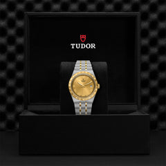 TUDOR Royal with 38mm Steel Case and Yellow Gold Bezel