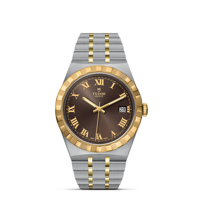 TUDOR Royal with 38mm Steel Case and Yellow Gold Bezel - Tudor product