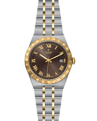 TUDOR Royal with 38mm Steel Case and Yellow Gold Bezel