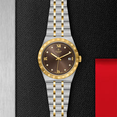 TUDOR Royal with 38mm Steel Case and Diamond-set Dial