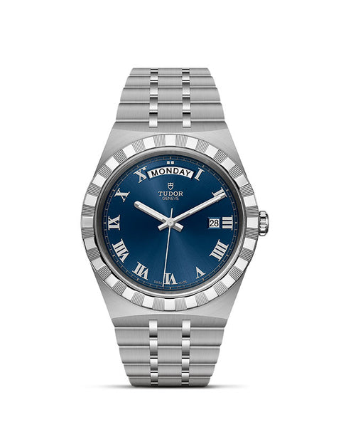 Tudor Royal 41mm Blue Roman Dial Stainless Steel M28600-0005
