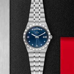 TUDOR Royal with 41mm Steel Case and Diamond-set Dial