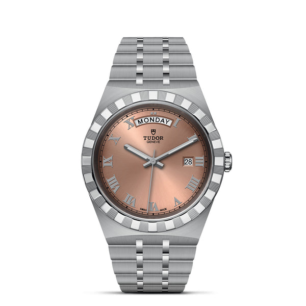 TUDOR Royal with 41mm Steel Case and Salmon Dial