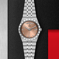 TUDOR Royal with 41mm Steel Case and Diamond-set Dial