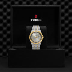 TUDOR Royal with 41mm Steel Case and Yellow Gold Bezel
