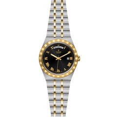 TUDOR Royal with 41mm Steel Case and Yellow Gold Bezel