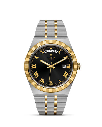 TUDOR Royal with 41mm Steel Case and Yellow Gold Bezel - Tudor product