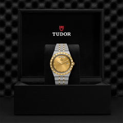 TUDOR Royal with 41mm Steel Case and Yellow Gold Bezel
