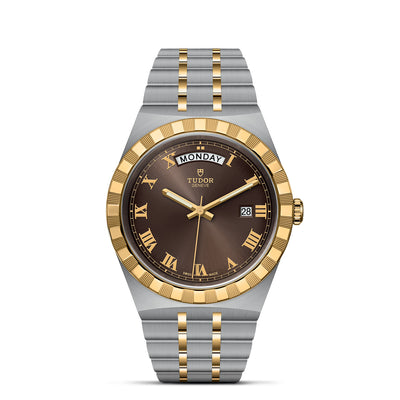TUDOR Royal with 41mm Steel Case and Yellow Gold Bezel - Tudor product
